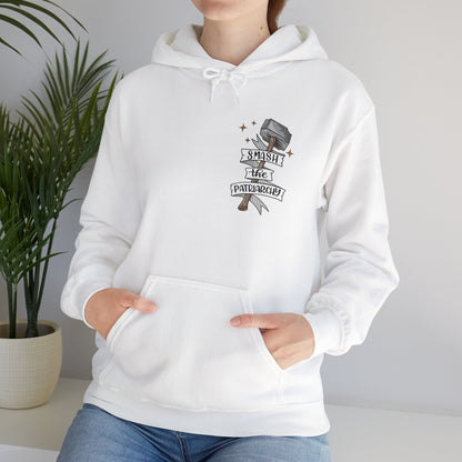 Smash the Patriarchy Hammer Hooded Sweatshirt