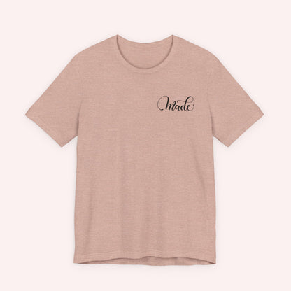 Fearfully and Wonderfully made - Unisex Jersey Short Sleeve Tee