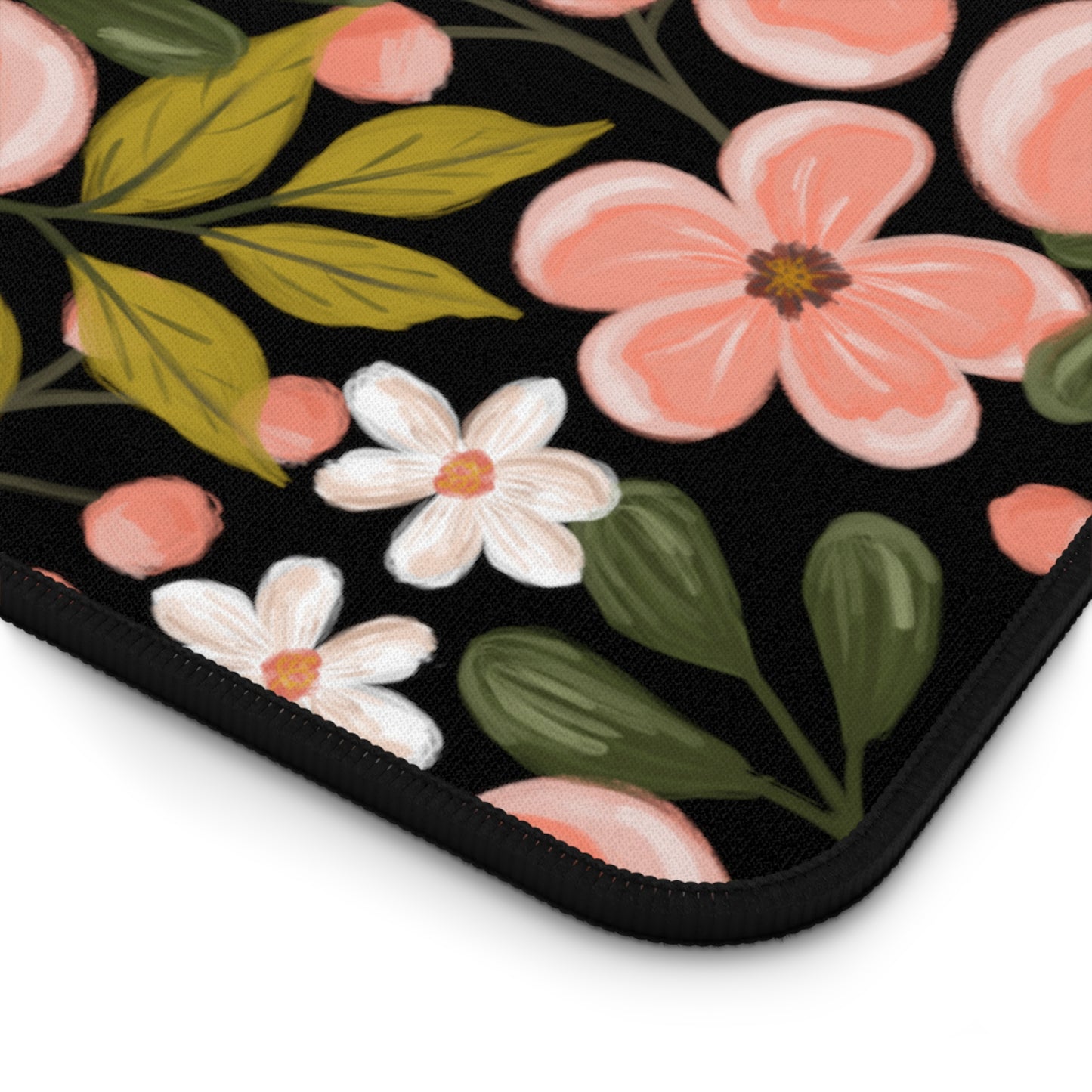 Pink Wildflower - Desk Mat - howjoyfulshop