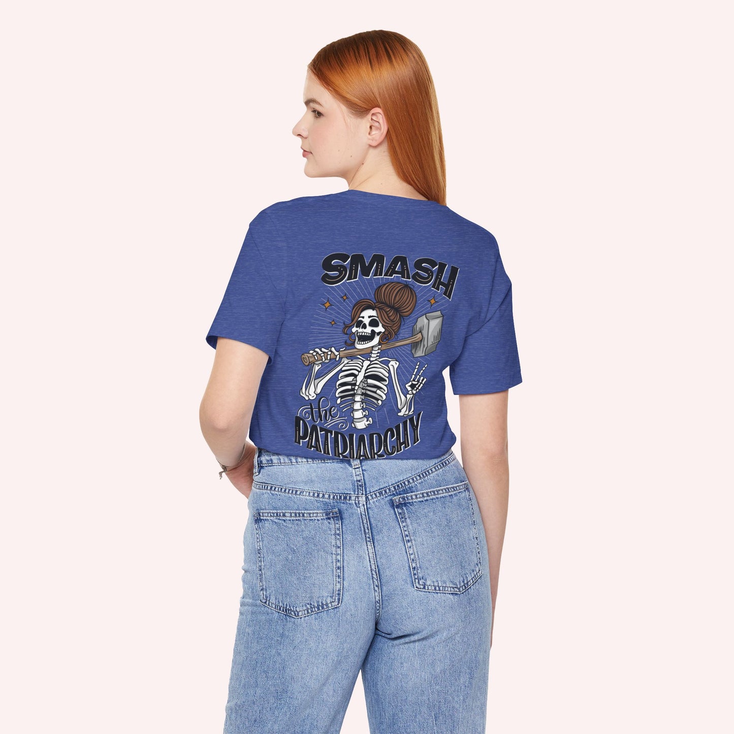 Smash the Patriarchy - Feminist - Woman Empowerment Jersey Tee