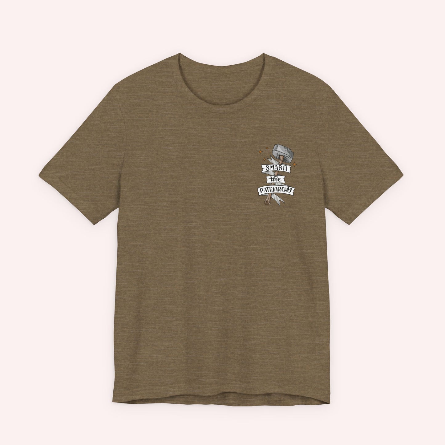 Smash the Patriarchy - Feminist - Woman Empowerment Jersey Tee