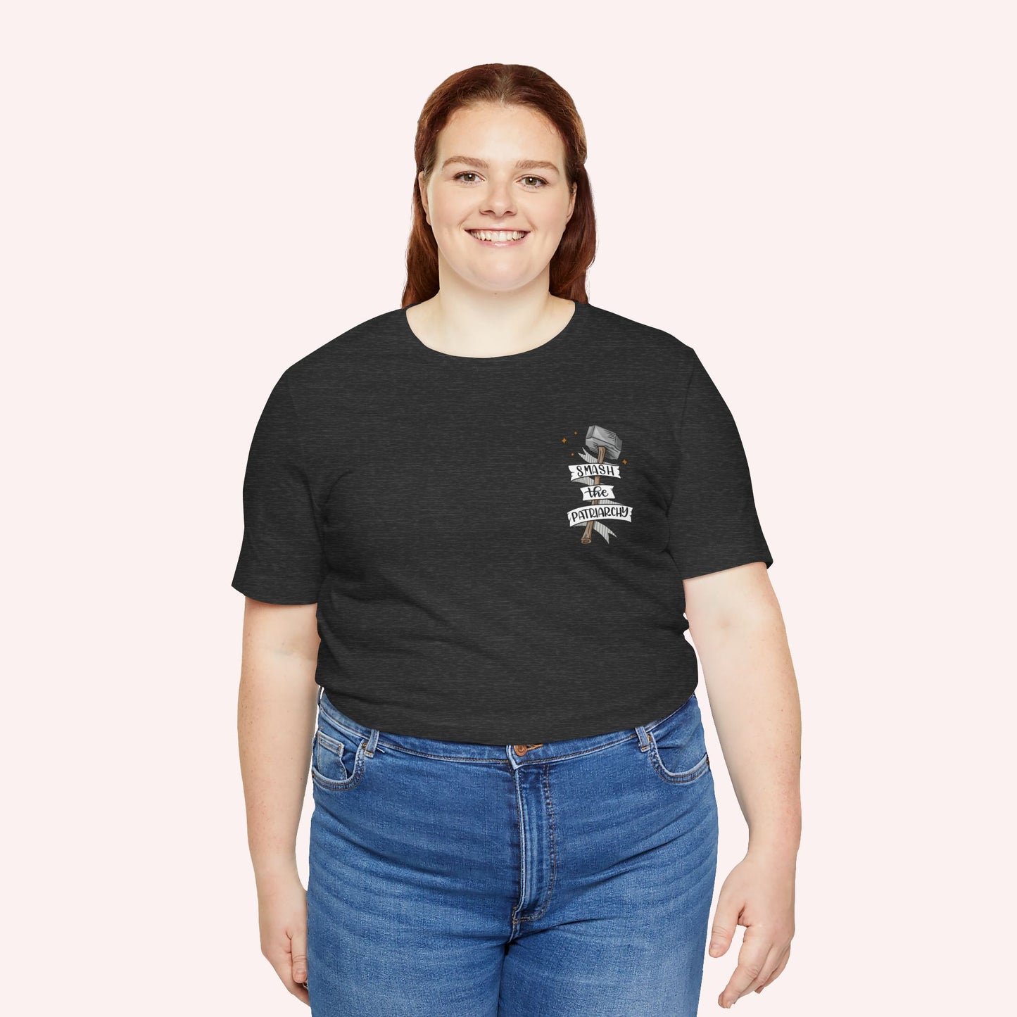 Smash the Patriarchy - Feminist - Woman Empowerment Jersey Tee