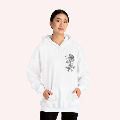 Smash the Patriarchy Hammer Hooded Sweatshirt