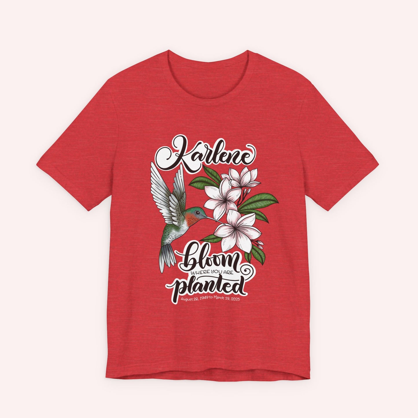 In honor of Karlene - Unisex Jersey Short Sleeve Tee