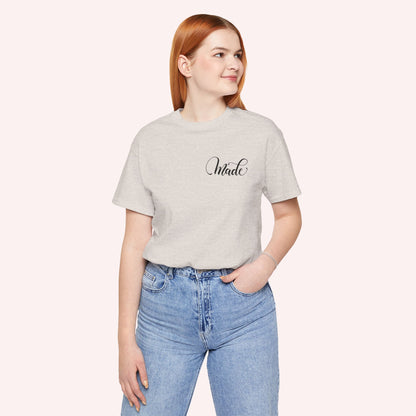 Fearfully and Wonderfully made - Unisex Jersey Short Sleeve Tee