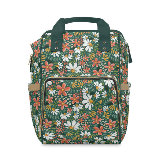 Cosmo Petals - Backpack / Diaper Bag - howjoyfulshop