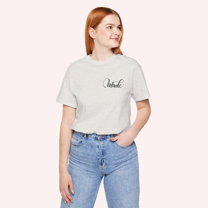 Fearfully and Wonderfully made - Unisex Jersey Short Sleeve Tee
