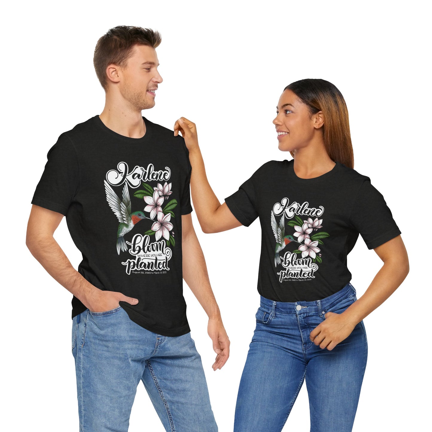 In honor of Karlene - Unisex Jersey Short Sleeve Tee