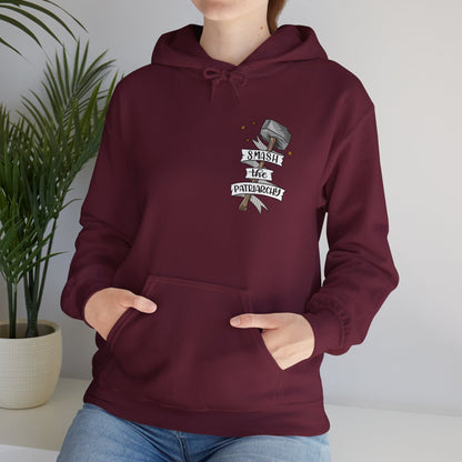 Smash the Patriarchy Hammer Hooded Sweatshirt