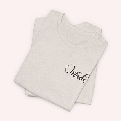 Fearfully and Wonderfully made - Unisex Jersey Short Sleeve Tee