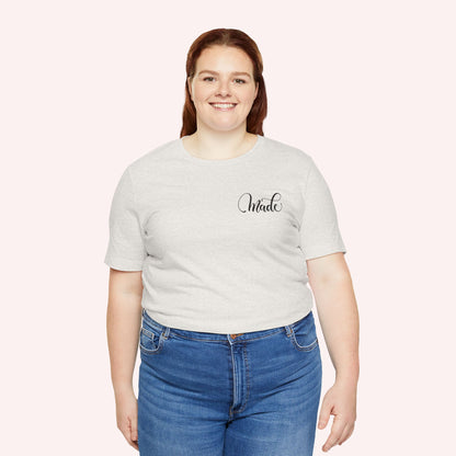 Fearfully and Wonderfully made - Unisex Jersey Short Sleeve Tee
