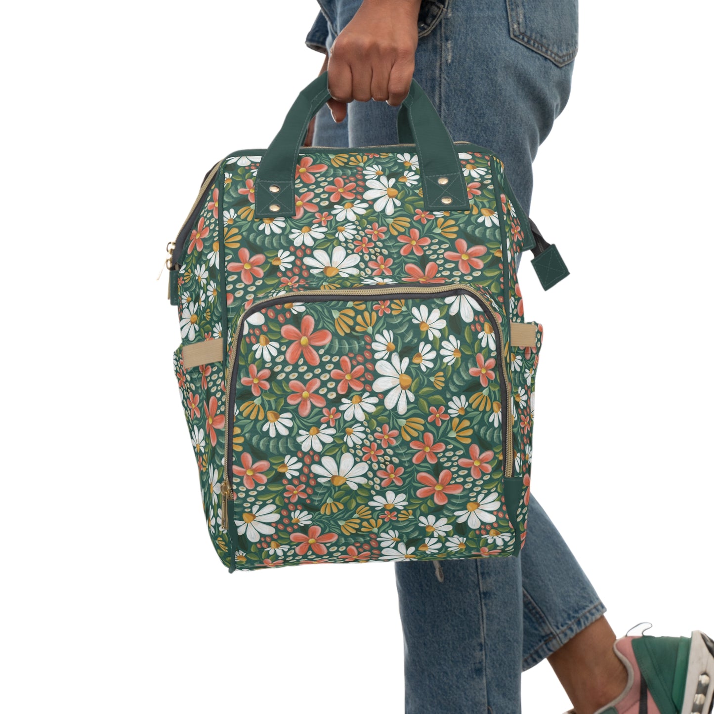 Cosmo Petals - Backpack / Diaper Bag - howjoyfulshop
