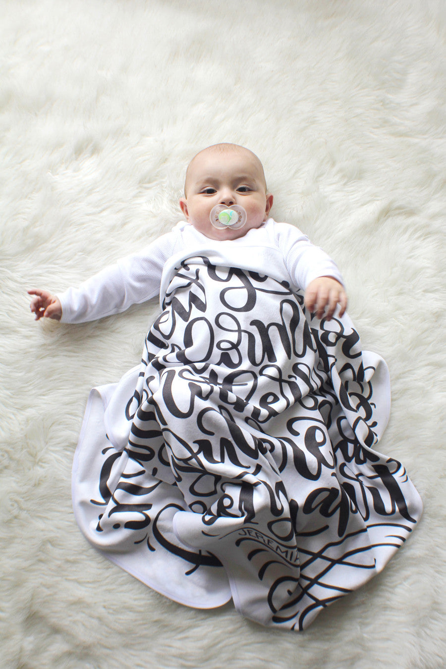 I knew you before I formed you in your mother's womb - Jeremiah 1:5 - Lightweight Swaddle - howjoyfulshop