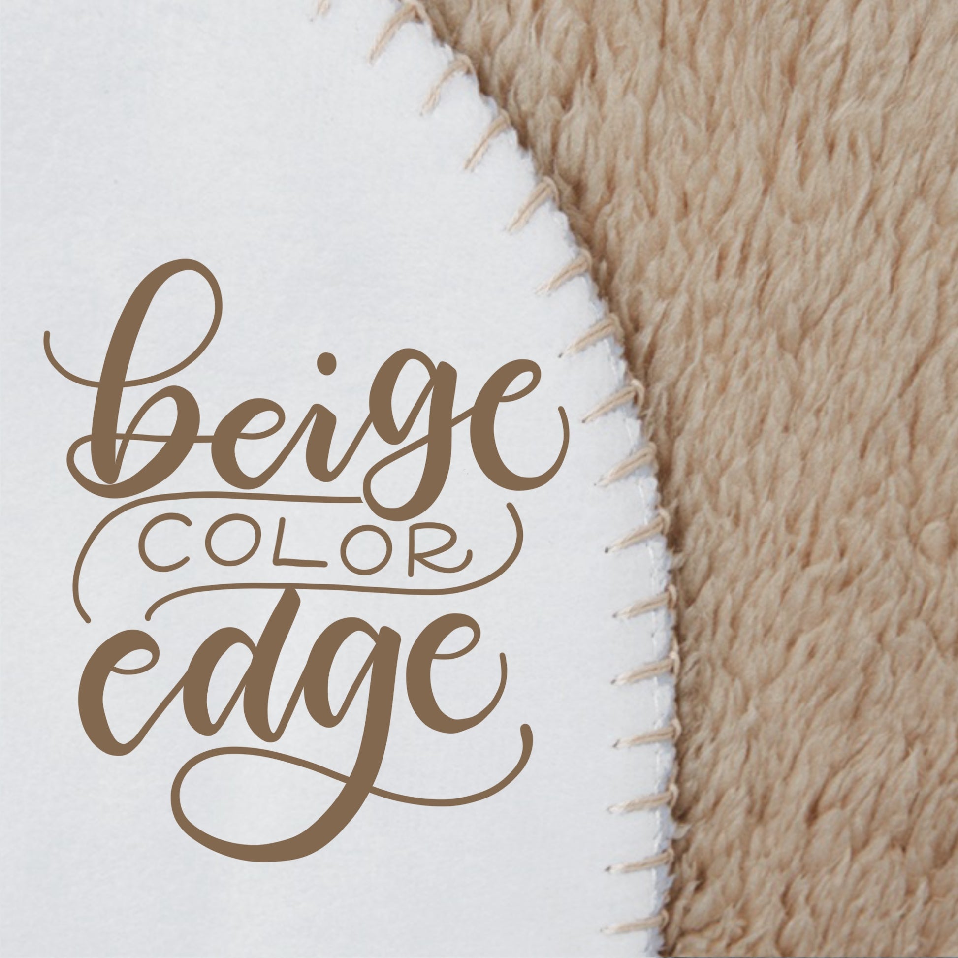 a close up of a piece of paper with the words beige color edge