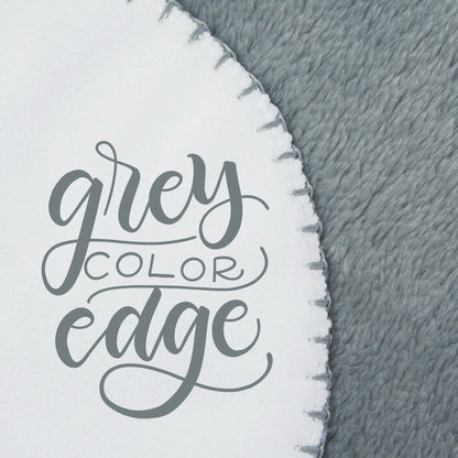 a close up of a piece of paper with the words grey color edge on it