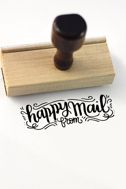 Stamp - Happy mail from - howjoyfulshop