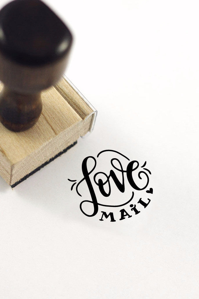 Stamp - Love Mail - SALE - howjoyfulshop