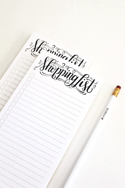 notepad - Shopping list - howjoyfulshop